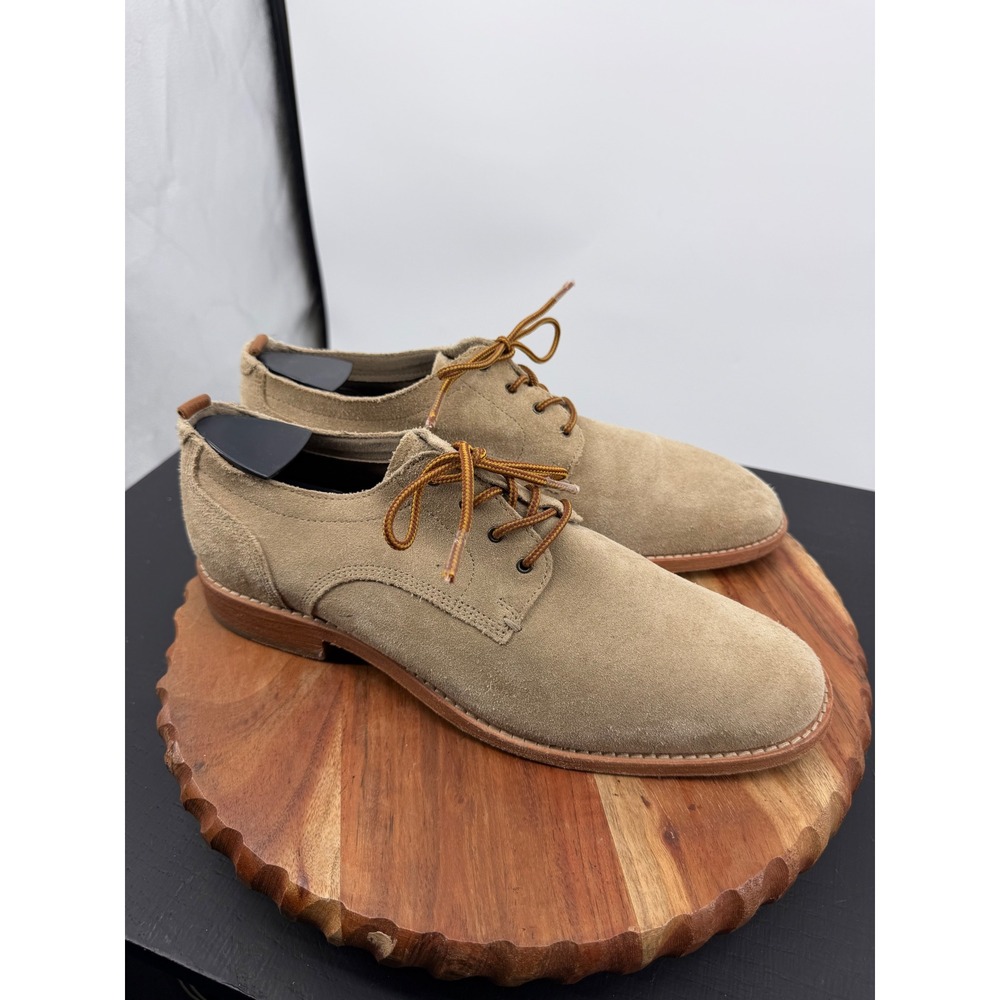 Cole Haan Grand‎ 360 Oxford Shoes Mens 11 Tan Suede Lace Up Derby C33796